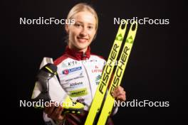 24.11.2023, Oestersund, Sweden, (SWE): Sandra Bulina (LAT) - IBU World Cup Biathlon, photoshooting, Oestersund (SWE). www.nordicfocus.com. © Manzoni/NordicFocus. Every downloaded picture is fee-liable.