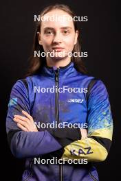 24.11.2023, Oestersund, Sweden, (SWE): Arina Kryukova (KAZ) - IBU World Cup Biathlon, photoshooting, Oestersund (SWE). www.nordicfocus.com. © Manzoni/NordicFocus. Every downloaded picture is fee-liable.