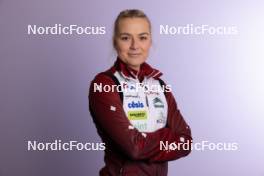 24.11.2023, Oestersund, Sweden, (SWE): Annija Sabule (LAT) - IBU World Cup Biathlon, photoshooting, Oestersund (SWE). www.nordicfocus.com. © Manzoni/NordicFocus. Every downloaded picture is fee-liable.