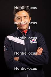 24.11.2023, Oestersund, Sweden, (SWE): Dujin Choi (KOR) - IBU World Cup Biathlon, photoshooting, Oestersund (SWE). www.nordicfocus.com. © Manzoni/NordicFocus. Every downloaded picture is fee-liable.