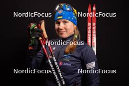 24.11.2023, Oestersund, Sweden, (SWE): Anastasiya Merkushyna (UKR) - IBU World Cup Biathlon, photoshooting, Oestersund (SWE). www.nordicfocus.com. © Manzoni/NordicFocus. Every downloaded picture is fee-liable.