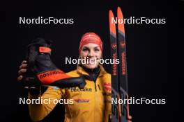 23.11.2023, Oestersund, Sweden, (SWE): Hanna Kebinger (GER) - IBU World Cup Biathlon, photoshooting, Oestersund (SWE). www.nordicfocus.com. © Manzoni/NordicFocus. Every downloaded picture is fee-liable.