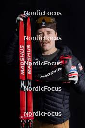 07.12.2023, Oestersund, Sweden (SWE): Ben Ogden (USA) - FIS world cup cross-country, photoshooting, Oestersund (SWE). www.nordicfocus.com. © Modica/NordicFocus. Every downloaded picture is fee-liable.