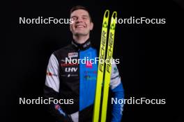 23.11.2023, Oestersund, Sweden, (SWE): Rene Zahkna (EST) - IBU World Cup Biathlon, photoshooting, Oestersund (SWE). www.nordicfocus.com. © Manzoni/NordicFocus. Every downloaded picture is fee-liable.