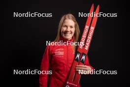 28.11.2023, Oestersund, Sweden, (SWE): Emma Lunder (CAN) - IBU World Cup Biathlon, photoshooting, Oestersund (SWE). www.nordicfocus.com. © Manzoni/NordicFocus. Every downloaded picture is fee-liable.