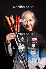 24.11.2023, Oestersund, Sweden, (SWE): Ukaleq Astri Slettemark (GRL) - IBU World Cup Biathlon, photoshooting, Oestersund (SWE). www.nordicfocus.com. © Manzoni/NordicFocus. Every downloaded picture is fee-liable.