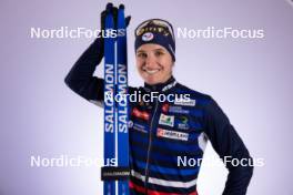 27.11.2023, Oestersund, Sweden, (SWE): Julia Simon (FRA) - IBU World Cup Biathlon, photoshooting, Oestersund (SWE). www.nordicfocus.com. © Manzoni/NordicFocus. Every downloaded picture is fee-liable.