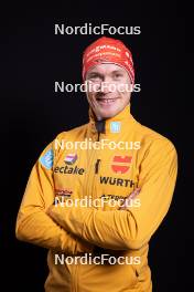 23.11.2023, Oestersund, Sweden, (SWE): Benedikt Doll (GER) - IBU World Cup Biathlon, photoshooting, Oestersund (SWE). www.nordicfocus.com. © Manzoni/NordicFocus. Every downloaded picture is fee-liable.