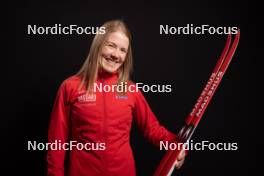 28.11.2023, Oestersund, Sweden, (SWE): Emma Lunder (CAN) - IBU World Cup Biathlon, photoshooting, Oestersund (SWE). www.nordicfocus.com. © Manzoni/NordicFocus. Every downloaded picture is fee-liable.