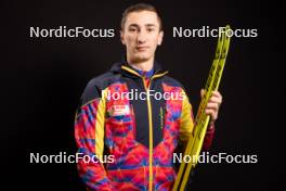 24.11.2023, Oestersund, Sweden, (SWE): George Coltea (ROU) - IBU World Cup Biathlon, photoshooting, Oestersund (SWE). www.nordicfocus.com. © Manzoni/NordicFocus. Every downloaded picture is fee-liable.