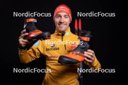 23.11.2023, Oestersund, Sweden, (SWE): David Zobel (GER) - IBU World Cup Biathlon, photoshooting, Oestersund (SWE). www.nordicfocus.com. © Manzoni/NordicFocus. Every downloaded picture is fee-liable.