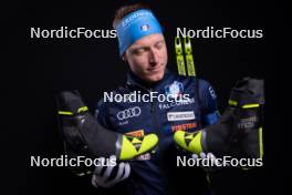 23.11.2023, Oestersund, Sweden, (SWE): Lukas Hofer (ITA) - IBU World Cup Biathlon, photoshooting, Oestersund (SWE). www.nordicfocus.com. © Manzoni/NordicFocus. Every downloaded picture is fee-liable.