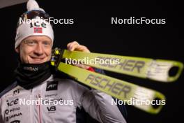 24.11.2023, Oestersund, Sweden, (SWE): Johannes Thingnes Boe (NOR) - IBU World Cup Biathlon, photoshooting, Oestersund (SWE). www.nordicfocus.com. © Manzoni/NordicFocus. Every downloaded picture is fee-liable.