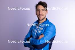 28.11.2023, Oestersund, Sweden, (SWE): Apostolos Angelis (GRE) - IBU World Cup Biathlon, photoshooting, Oestersund (SWE). www.nordicfocus.com. © Manzoni/NordicFocus. Every downloaded picture is fee-liable.