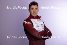 24.11.2023, Oestersund, Sweden, (SWE): Andrejs Rastorgujevs (LAT) - IBU World Cup Biathlon, photoshooting, Oestersund (SWE). www.nordicfocus.com. © Manzoni/NordicFocus. Every downloaded picture is fee-liable.