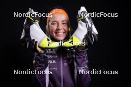 23.11.2023, Oestersund, Sweden, (SWE): Anamarija Lampic (SLO) - IBU World Cup Biathlon, photoshooting, Oestersund (SWE). www.nordicfocus.com. © Manzoni/NordicFocus. Every downloaded picture is fee-liable.