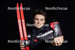 07.12.2023, Oestersund, Sweden (SWE): Will Koch (USA) - FIS world cup cross-country, photoshooting, Oestersund (SWE). www.nordicfocus.com. © Modica/NordicFocus. Every downloaded picture is fee-liable.