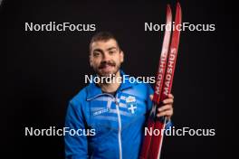 28.11.2023, Oestersund, Sweden, (SWE): Nikolaos Tsourekas (GRE) - IBU World Cup Biathlon, photoshooting, Oestersund (SWE). www.nordicfocus.com. © Manzoni/NordicFocus. Every downloaded picture is fee-liable.