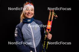 27.11.2023, Oestersund, Sweden, (SWE): Suvi Minkkinen (FIN) - IBU World Cup Biathlon, photoshooting, Oestersund (SWE). www.nordicfocus.com. © Manzoni/NordicFocus. Every downloaded picture is fee-liable.