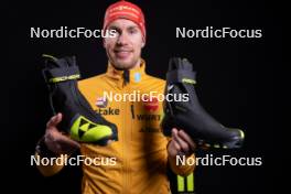 23.11.2023, Oestersund, Sweden, (SWE): Johannes Kuehn (GER) - IBU World Cup Biathlon, photoshooting, Oestersund (SWE). www.nordicfocus.com. © Manzoni/NordicFocus. Every downloaded picture is fee-liable.