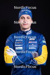 23.11.2023, Oestersund, Sweden, (SWE): Martin Ponsiluoma (SWE) - IBU World Cup Biathlon, photoshooting, Oestersund (SWE). www.nordicfocus.com. © Manzoni/NordicFocus. Every downloaded picture is fee-liable.