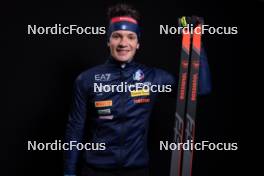 23.11.2023, Oestersund, Sweden, (SWE): Tommaso Giacomel (ITA) - IBU World Cup Biathlon, photoshooting, Oestersund (SWE). www.nordicfocus.com. © Manzoni/NordicFocus. Every downloaded picture is fee-liable.