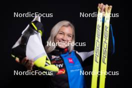 23.11.2023, Oestersund, Sweden, (SWE): Regina Ermits (EST) - IBU World Cup Biathlon, photoshooting, Oestersund (SWE). www.nordicfocus.com. © Manzoni/NordicFocus. Every downloaded picture is fee-liable.