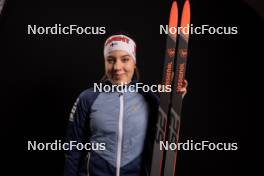 27.11.2023, Oestersund, Sweden, (SWE): Sonja Leinamo (FIN) - IBU World Cup Biathlon, photoshooting, Oestersund (SWE). www.nordicfocus.com. © Manzoni/NordicFocus. Every downloaded picture is fee-liable.