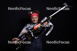 23.11.2023, Oestersund, Sweden, (SWE): Lea Meier (SUI) - IBU World Cup Biathlon, photoshooting, Oestersund (SWE). www.nordicfocus.com. © Manzoni/NordicFocus. Every downloaded picture is fee-liable.