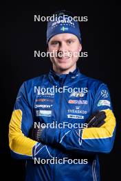 23.11.2023, Oestersund, Sweden, (SWE): Emil Nykvist (SWE) - IBU World Cup Biathlon, photoshooting, Oestersund (SWE). www.nordicfocus.com. © Manzoni/NordicFocus. Every downloaded picture is fee-liable.