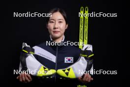 23.11.2023, Oestersund, Sweden, (SWE): Eunjung Ko (KOR) - IBU World Cup Biathlon, photoshooting, Oestersund (SWE). www.nordicfocus.com. © Manzoni/NordicFocus. Every downloaded picture is fee-liable.