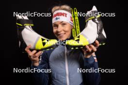 27.11.2023, Oestersund, Sweden, (SWE): Erika Janka (FIN) - IBU World Cup Biathlon, photoshooting, Oestersund (SWE). www.nordicfocus.com. © Manzoni/NordicFocus. Every downloaded picture is fee-liable.