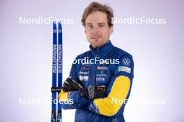 23.11.2023, Oestersund, Sweden, (SWE): Jesper Nelin (SWE) - IBU World Cup Biathlon, photoshooting, Oestersund (SWE). www.nordicfocus.com. © Manzoni/NordicFocus. Every downloaded picture is fee-liable.