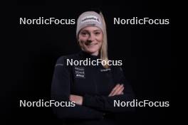 23.11.2023, Oestersund, Sweden, (SWE): Amy Baserga (SUI) - IBU World Cup Biathlon, photoshooting, Oestersund (SWE). www.nordicfocus.com. © Manzoni/NordicFocus. Every downloaded picture is fee-liable.