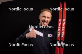 27.11.2023, Oestersund, Sweden, (SWE): Timofei Lapshin (KOR) - IBU World Cup Biathlon, photoshooting, Oestersund (SWE). www.nordicfocus.com. © Manzoni/NordicFocus. Every downloaded picture is fee-liable.