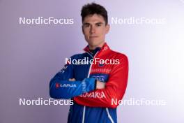 23.11.2023, Oestersund, Sweden, (SWE): Tomas Sklenarik (SVK) - IBU World Cup Biathlon, photoshooting, Oestersund (SWE). www.nordicfocus.com. © Manzoni/NordicFocus. Every downloaded picture is fee-liable.