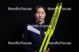 23.11.2023, Oestersund, Sweden, (SWE): Eunjung Ko (KOR) - IBU World Cup Biathlon, photoshooting, Oestersund (SWE). www.nordicfocus.com. © Manzoni/NordicFocus. Every downloaded picture is fee-liable.