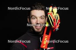 07.12.2023, Oestersund, Sweden (SWE): Antoine Cyr (CAN) - FIS world cup cross-country, photoshooting, Oestersund (SWE). www.nordicfocus.com. © Modica/NordicFocus. Every downloaded picture is fee-liable.