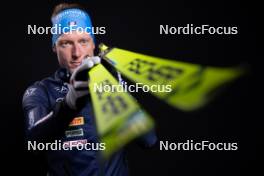 23.11.2023, Oestersund, Sweden, (SWE): Lukas Hofer (ITA) - IBU World Cup Biathlon, photoshooting, Oestersund (SWE). www.nordicfocus.com. © Manzoni/NordicFocus. Every downloaded picture is fee-liable.