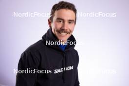 27.11.2023, Oestersund, Sweden, (SWE): Jake Brown (USA) - IBU World Cup Biathlon, photoshooting, Oestersund (SWE). www.nordicfocus.com. © Manzoni/NordicFocus. Every downloaded picture is fee-liable.