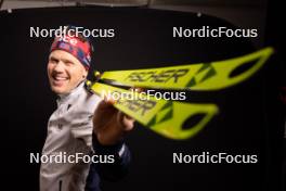 24.11.2023, Oestersund, Sweden, (SWE): Johannes Dale (NOR) - IBU World Cup Biathlon, photoshooting, Oestersund (SWE). www.nordicfocus.com. © Manzoni/NordicFocus. Every downloaded picture is fee-liable.