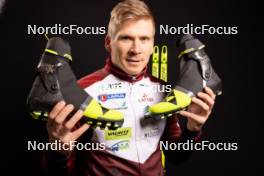 24.11.2023, Oestersund, Sweden, (SWE): Aleksandrs Patrijuks (LAT) - IBU World Cup Biathlon, photoshooting, Oestersund (SWE). www.nordicfocus.com. © Manzoni/NordicFocus. Every downloaded picture is fee-liable.