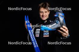 07.12.2023, Oestersund, Sweden (SWE): Karl Sebastian Dremljuga (EST) - FIS world cup cross-country, photoshooting, Oestersund (SWE). www.nordicfocus.com. © Modica/NordicFocus. Every downloaded picture is fee-liable.