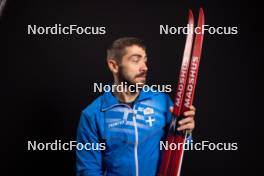 28.11.2023, Oestersund, Sweden, (SWE): Nikolaos Tsourekas (GRE) - IBU World Cup Biathlon, photoshooting, Oestersund (SWE). www.nordicfocus.com. © Manzoni/NordicFocus. Every downloaded picture is fee-liable.