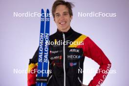 24.11.2023, Oestersund, Sweden, (SWE): Marek Mackels (BEL) - IBU World Cup Biathlon, photoshooting, Oestersund (SWE). www.nordicfocus.com. © Manzoni/NordicFocus. Every downloaded picture is fee-liable.