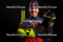 27.11.2023, Oestersund, Sweden, (SWE): Sean Doherty (USA) - IBU World Cup Biathlon, photoshooting, Oestersund (SWE). www.nordicfocus.com. © Manzoni/NordicFocus. Every downloaded picture is fee-liable.