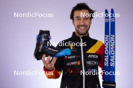 24.11.2023, Oestersund, Sweden, (SWE): Cesar Beauvais (BEL) - IBU World Cup Biathlon, photoshooting, Oestersund (SWE). www.nordicfocus.com. © Manzoni/NordicFocus. Every downloaded picture is fee-liable.