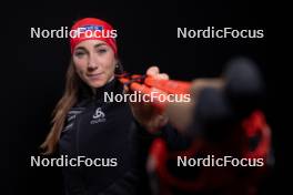 23.11.2023, Oestersund, Sweden, (SWE): Aita Gasparin (SUI) - IBU World Cup Biathlon, photoshooting, Oestersund (SWE). www.nordicfocus.com. © Manzoni/NordicFocus. Every downloaded picture is fee-liable.