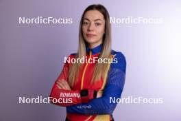 24.11.2023, Oestersund, Sweden, (SWE): Andreea Mezdrea (ROU) - IBU World Cup Biathlon, photoshooting, Oestersund (SWE). www.nordicfocus.com. © Manzoni/NordicFocus. Every downloaded picture is fee-liable.