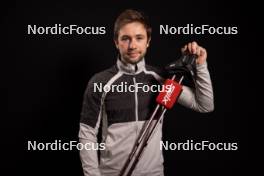 27.11.2023, Oestersund, Sweden, (SWE): Mikhail Usov (MDA) - IBU World Cup Biathlon, photoshooting, Oestersund (SWE). www.nordicfocus.com. © Manzoni/NordicFocus. Every downloaded picture is fee-liable.